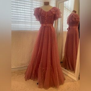 Vintage 70’s JC Penny gown size S